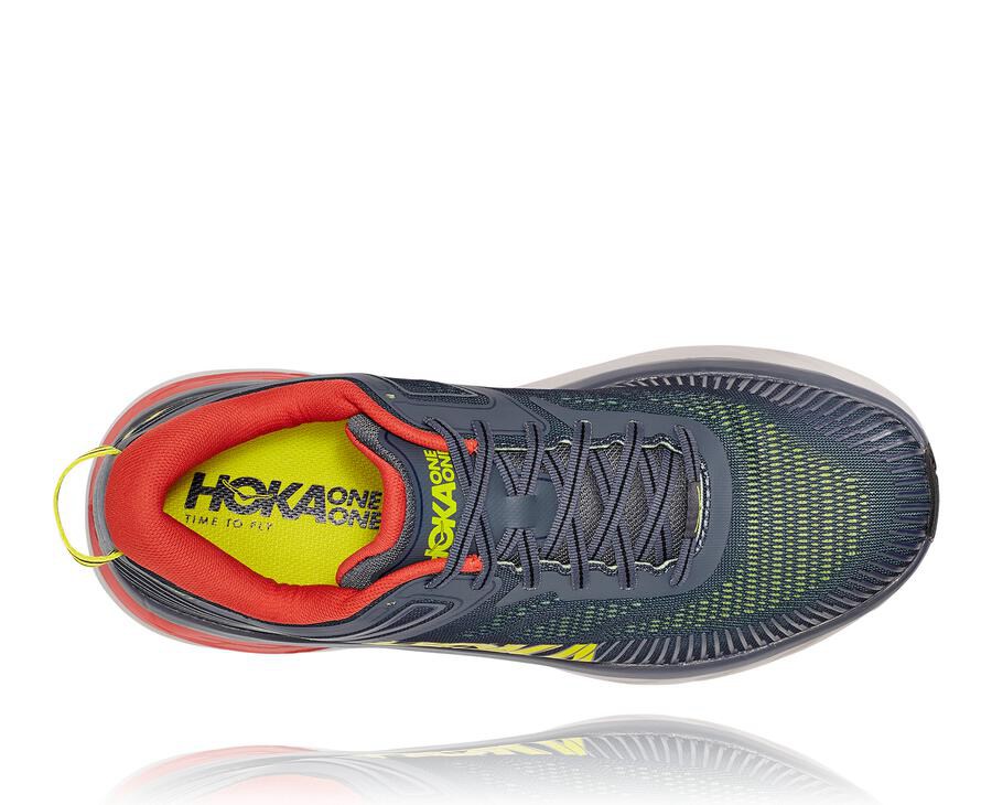 Hoka One One Hardloopschoenen Heren - Bondi 7 - Donkerblauw - MB9042561